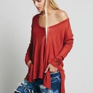 Free People Long Sleeve Tee